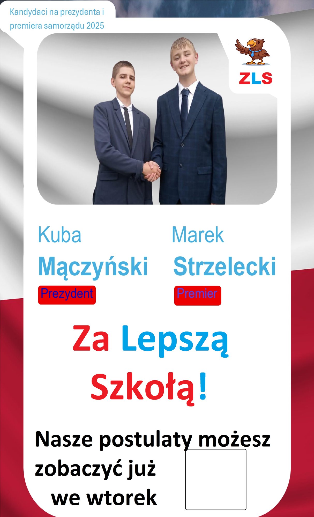 plakat wyborzcy główny plakat wyborzcy główny
